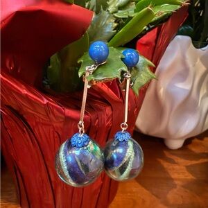 1960’s Clip On  - Drop Earrings